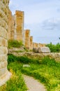 View of the lucera Castle in Italy...IMAGE