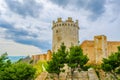 View of the lucera Castle in Italy...IMAGE