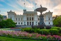 View of the Lund university in Sweden