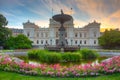 View of the Lund university in Sweden