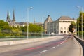 View of Luxembourg city Royalty Free Stock Photo