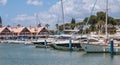 View of the luxurious marina of Vilamoura