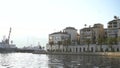 View of the luxury hotels on the embankment in Porto Monteregro in Tivat