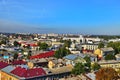 View of Lviv from the tower of the Church of Elizabeth