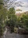 View of Lykavitos hill in the city of Athens, Greece Royalty Free Stock Photo