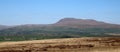Distant view of Ingleborough in North Yorkshire Royalty Free Stock Photo