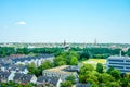 View of MÃ¼hlheim an der Ruhr. Royalty Free Stock Photo