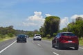A view on the M7 motorway in Sydney, Australia