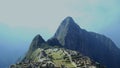 View of Macchu Pichu in Peru