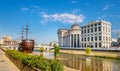 View of Macedonian Archaeological Museum Royalty Free Stock Photo