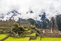 View of the Machu Picchu