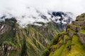 View of the Machu Picchu