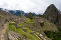 View of the Machu Picchu