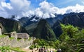 View  Machu Picchu  33 -Cusco-Peru-tourists Royalty Free Stock Photo