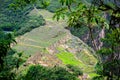 View of Machu Picchu from Wayna Picchu, Huayna Picchu Royalty Free Stock Photo