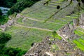 View of Machu Picchu from Wayna Picchu, Huayna Picchu Royalty Free Stock Photo