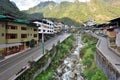 View of Machupicchu or Aguas Calientes