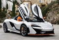 A view of a Maclaren Sports car Royalty Free Stock Photo