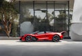 A view of a Maclaren Sports car Royalty Free Stock Photo