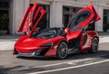 A view of a Maclaren Sports car Royalty Free Stock Photo