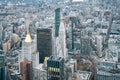 View of Madison Square and the Flatiron District in Manhattan, New York City