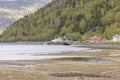 View on Mael station near Rjukan - Norway. Royalty Free Stock Photo