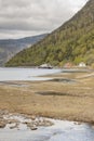 View on Mael station near Rjukan in Norway. Royalty Free Stock Photo