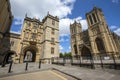 Bristol Cathedral and the Great Gatehouse Royalty Free Stock Photo