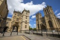 Bristol Cathedral and the Great Gatehouse Royalty Free Stock Photo