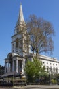 Christ Church Spitalfields in London Royalty Free Stock Photo