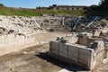 Ancient theatre in Greece Royalty Free Stock Photo