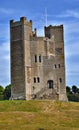 View of magnificent Orford Castle in Suffolk, England