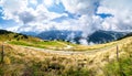 View of the magnificent Kitzbueheler alps