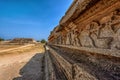 View of Mahanavami Dibba, tallest structure in the Royal Enclosure. Hampi, Karnataka, India