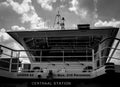 Ferry boat cabin.