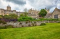 The Christ Church as seen from the Memorial Gardens. Oxford University. England Royalty Free Stock Photo