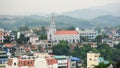 View of the main church at Halong city in Quang Ninh, Vietnam