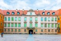 View of the main courtyard of the royal castle in Warsaw....IMAGE