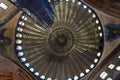 View of main dome of Hagia Sophia