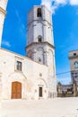 View of Sanctuary at Monte Sant`Angelo in apulia, Italy.