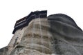 View of the main monuments and places of Athens (Greece). The Monasteries of Meteora