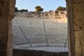 View of the main monuments and sites of Greece. Acropolis. Theater of Dionysus Royalty Free Stock Photo