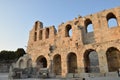 View of the main monuments and sites of Greece. Acropolis. Theater of Dionysus Royalty Free Stock Photo