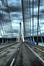 View of the main monuments and sites of Greece. Rio-Antirio Bridge