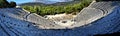 View of the main monuments and sites of Greece. Theater of Epidaurus.