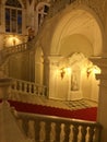 View of the main staircase of the Hermitage