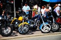 The view on the main street in Daytona bike week march 2020 during covid epidemy 79th anniversary
