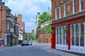 View of the main street of the village, looking towards Eton College