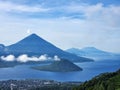 A view Maitara Island From Ternate Royalty Free Stock Photo