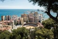 View on Malaga La Malagueta and bullring